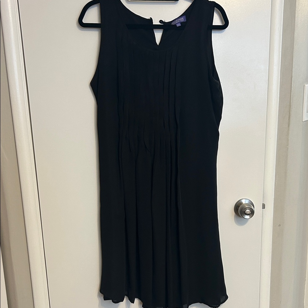 Vivienne Tam Black Midi Dress